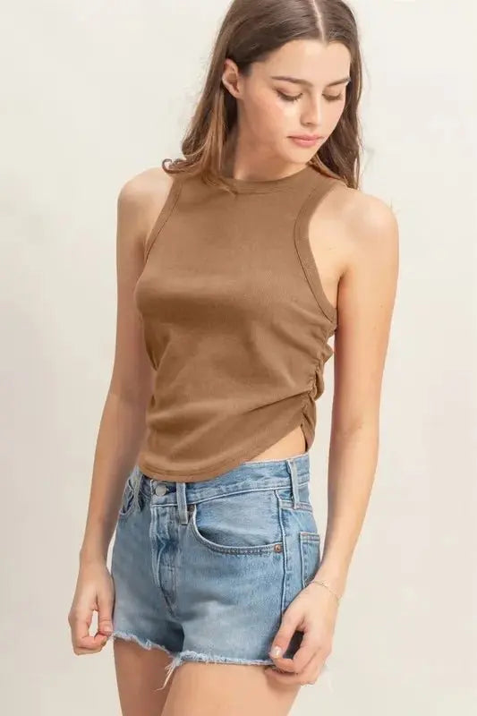 HYFVE Mineral Wash Rib Knit Tank for Trendy Style - Love Salve